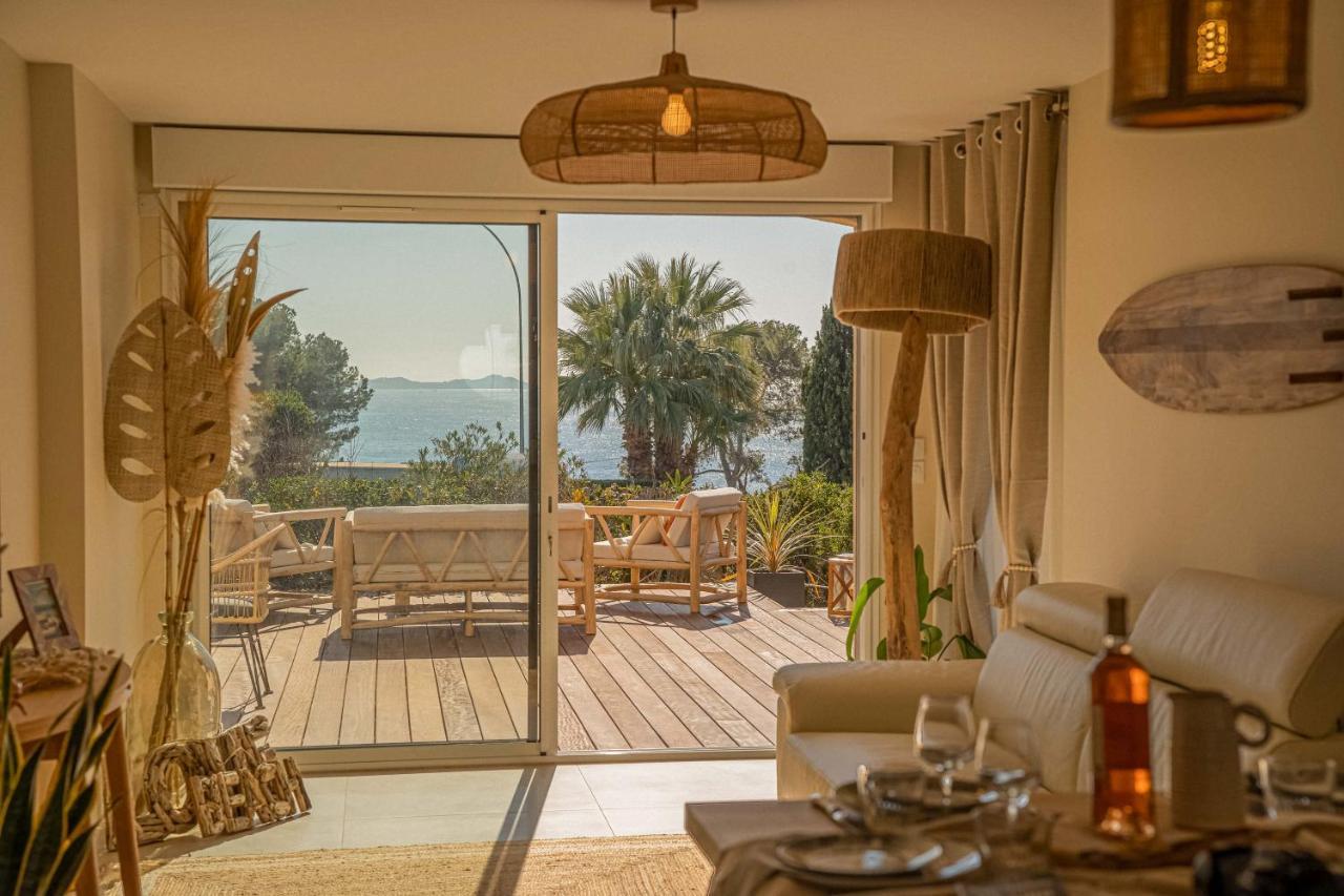 Logement Vue Mer Splendide - Situe A 50 Metres Du Bord De Mer Et 2 Minutes Des Plages - Bandolina מראה חיצוני תמונה