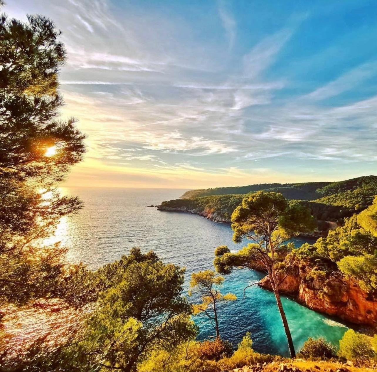 Logement Vue Mer Splendide - Situe A 50 Metres Du Bord De Mer Et 2 Minutes Des Plages - Bandolina מראה חיצוני תמונה