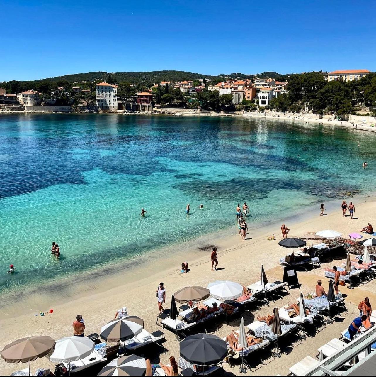 Logement Vue Mer Splendide - Situe A 50 Metres Du Bord De Mer Et 2 Minutes Des Plages - Bandolina מראה חיצוני תמונה