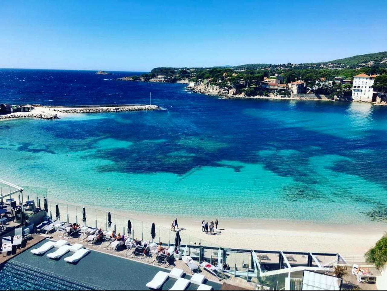 Logement Vue Mer Splendide - Situe A 50 Metres Du Bord De Mer Et 2 Minutes Des Plages - Bandolina מראה חיצוני תמונה