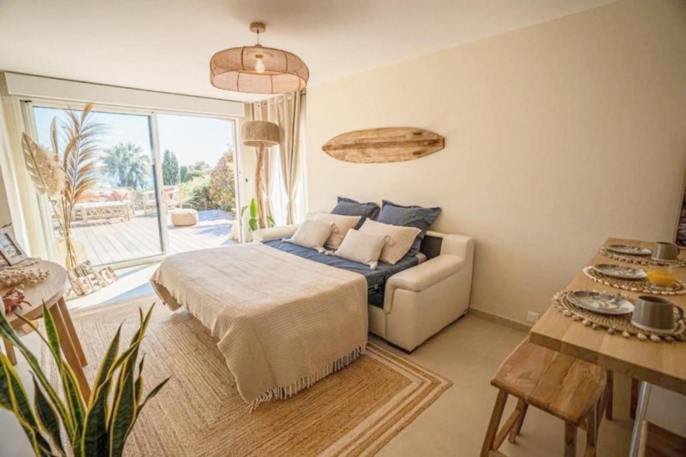 Logement Vue Mer Splendide - Situe A 50 Metres Du Bord De Mer Et 2 Minutes Des Plages - Bandolina מראה חיצוני תמונה