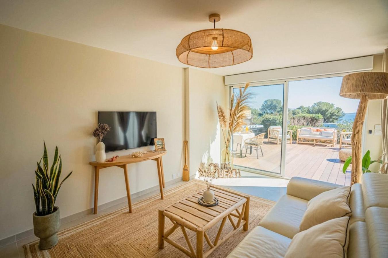 Logement Vue Mer Splendide - Situe A 50 Metres Du Bord De Mer Et 2 Minutes Des Plages - Bandolina מראה חיצוני תמונה