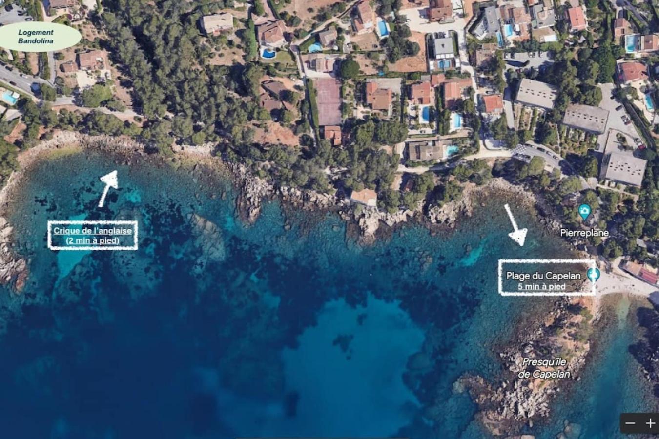 Logement Vue Mer Splendide - Situe A 50 Metres Du Bord De Mer Et 2 Minutes Des Plages - Bandolina מראה חיצוני תמונה